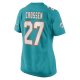 Women's Miami Dolphins Keion Crossen Nike Aqua Game Player Jersey