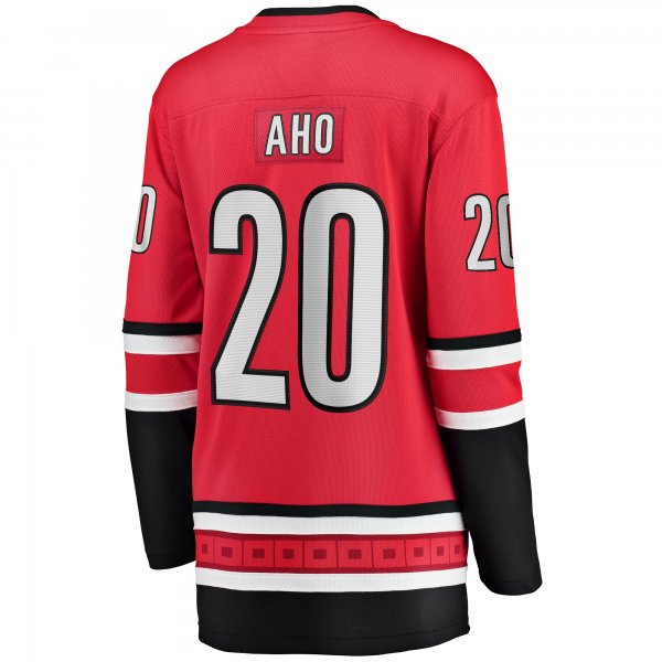 Women's Carolina Hurricanes Sebastian Aho Fanatics Red Alternate Breakaway Player Jersey