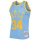 Men's Los Angeles Lakers Shaquille O'Neal Mitchell & Ness Powder Blue 2001/02 Hardwood Classics Swingman Jersey