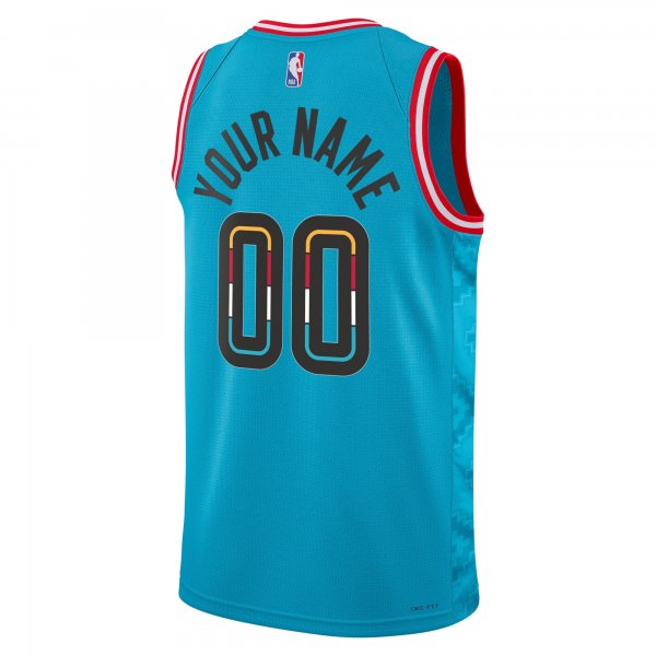 Unisex Phoenix Suns Nike Turquoise 2022/23 Swingman Custom Jersey - City Edition