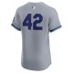 Men's Kansas City Royals Nike Gray Road 2024 Jackie Robinson Day Elite Jersey