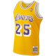 Men's Los Angeles Lakers Ed Jones Mitchell & Ness Gold 1994/95 Hardwood Classics Swingman Jersey