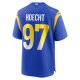 Men's Los Angeles Rams Michael Hoecht Nike Royal Game Player Jersey