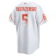 Men's San Francisco Giants Mike Yastrzemski Nike White City Connect Replica Player Jersey