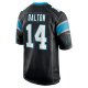 Men's Carolina Panthers Andy Dalton Nike Black Game Player Jersey