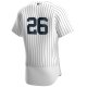 Men's New York Yankees DJ LeMahieu Nike White/Navy Home Player Jersey