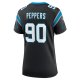 Women's Carolina Panthers Julius Peppers Nike Black Retired Player Game Jersey