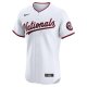 Men's Washington Nationals Nike White Home Elite Custom Jersey