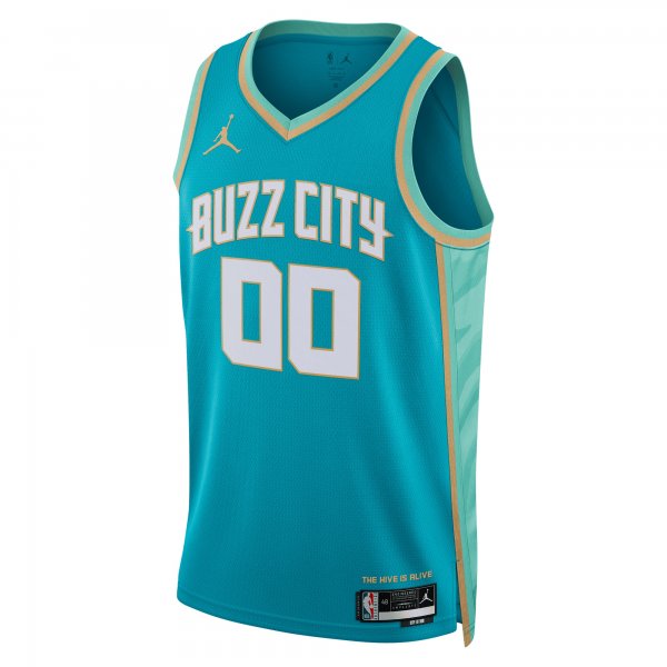 Unisex Charlotte Hornets  Jordan Brand Teal 2023/24 Custom Swingman Jersey - City Edition