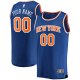 Men's New York Knicks Fanatics Blue Fast Break Custom Replica Jersey - Icon Edition