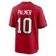 Men's Tampa Bay Buccaneers Trey Palmer Nike  Red  Game Jersey