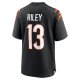 Men's Cincinnati Bengals Ken Riley Nike Black Retired Player Game Jersey