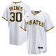 Men's Pittsburgh Pirates Paul Skenes Nike White Home Replica Player Jersey