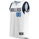 Men's Dallas Mavericks Fanatics White Fast Break Custom Replica Jersey - Association Edition