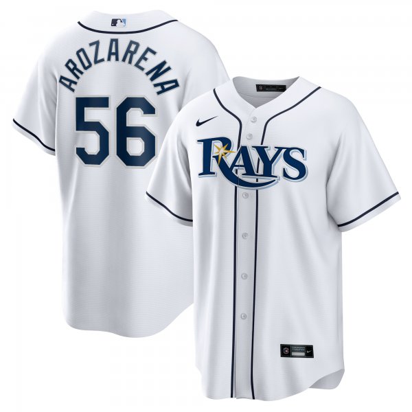 Men's Tampa Bay Rays Randy Arozarena Nike White Replica Player Jersey