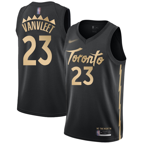 Toronto Raptors #23 Fred VanVleet Black NBA Swingman City Edition 2019/20 Jersey