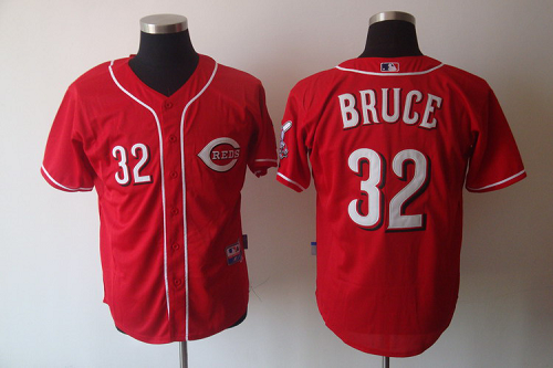 Cincinnati Reds #32 Jay Bruce Red Cool Base Stitched MLB Jersey