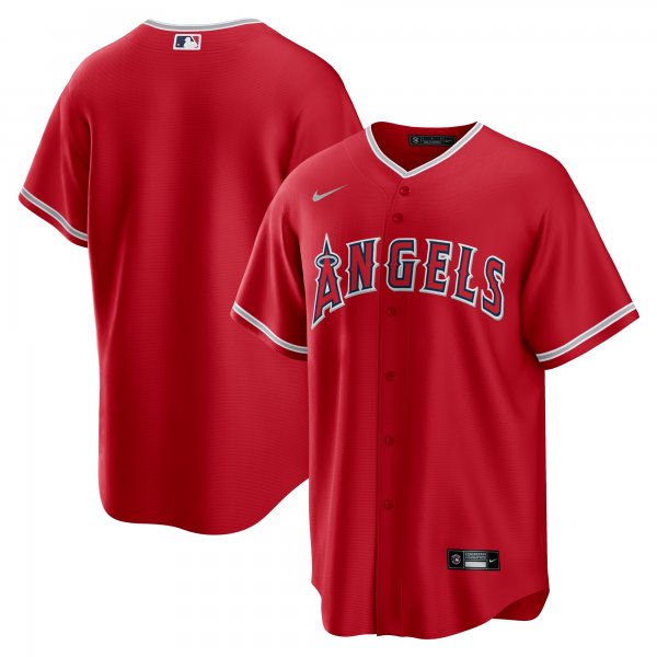 Men's Los Angeles Angels Nike Red Alternate Replica Team Jersey