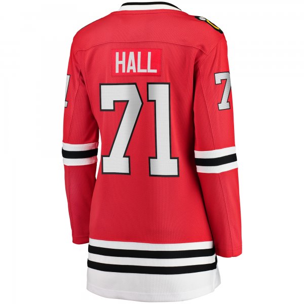 Women's Chicago Blackhawks Taylor Hall Fanatics Red Home Breakaway Player Jersey