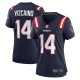 Women's New England Patriots Tristan Vizcaino Nike Navy Home Game Player Jersey