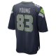 Men's Seattle Seahawks Dareke Young Nike College Navy Game Player Jersey