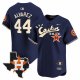 Men's Houston Astros #44 Yordan Alvarez Cactus Jack Stitched Limited Cool Base Navy Jersey