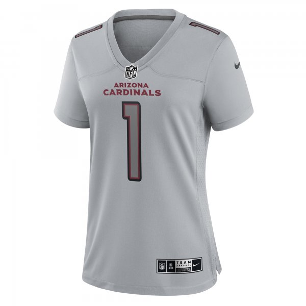 Women's Arizona Cardinals Kyler Murray Nike Gray Atmosphere Fashion Game Jersey