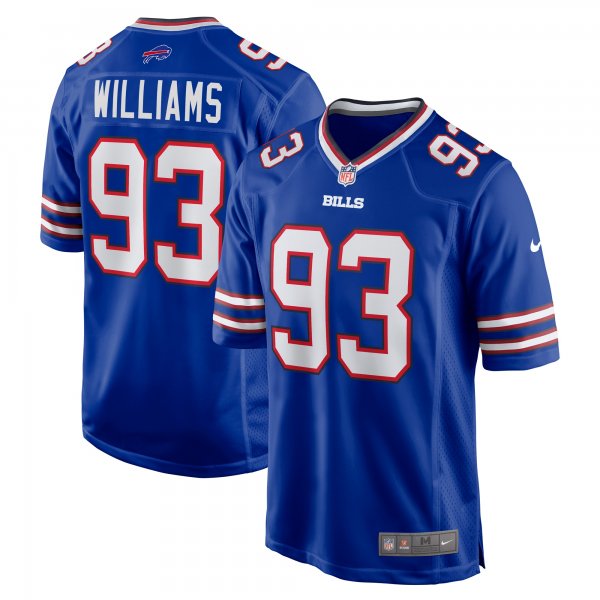 Men's Buffalo Bills DeShawn Williams Nike  Royal  Game Jersey