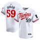 Men's Minnesota Twins Jhoan Duran Nike White Home Limited Player Jersey