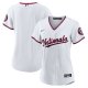 Women's Washington Nationals Nike White Alternate Replica Team Jersey