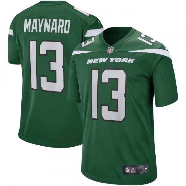 Men's New York Jets Don Maynard Nike Gotham Green Game Retired Player Jersey