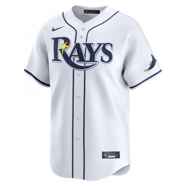 Men's Tampa Bay Rays Aaron Civale Nike White Home Limited Player Jersey