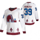 Men's Colorado Avalanche Pavel Francouz 2021 Reverse Retro White Jersey