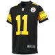 Youth Pittsburgh Steelers Chase Claypool Nike Black Alternate Player Game Jersey