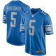 Men's Nike Detroit Lions #5 David Montgomery Blue Limited Player NFL Jersey