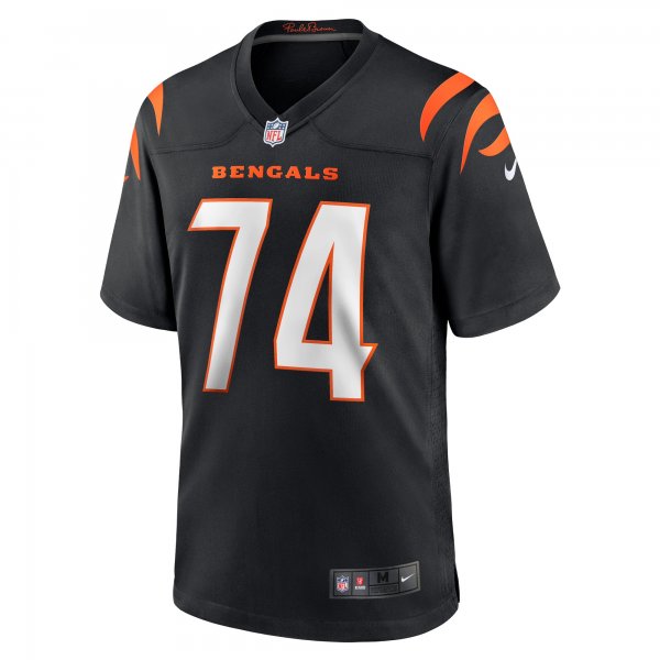 Men's Cincinnati Bengals Max Scharping Nike Black Game Player Jersey