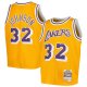 Youth Los Angeles Lakers Magic Johnson Mitchell & Ness Gold Swingman Throwback Jersey