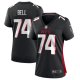 Women's Atlanta Falcons Travis Bell Nike  Black Team Game Jersey