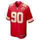 Men's Kansas City Chiefs Charles Omenihu Nike Red Game Player Jersey