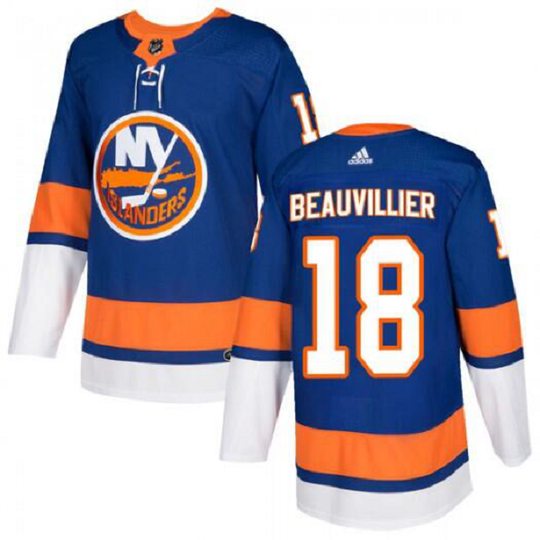 Men's Adidas New York Islanders #18 Anthony Beauvillier Royal NHL Home Player Jersey