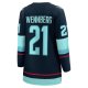 Women's Seattle Kraken Alexander Wennberg Fanatics Deep Sea Blue Home Breakaway Player Jersey