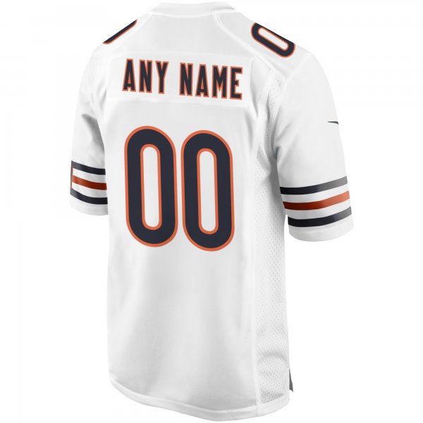 Men's Chicago Bears Nike White Custom Game Jersey