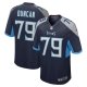 Men's Tennessee Titans Jaelyn Duncan Nike  Navy Team Game Jersey