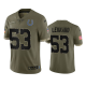 Indianapolis Colts Darius Leonard Olive 2022 Salute To Service Limited Jersey #53