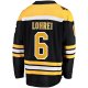 Men's Boston Bruins Mason Lohrei Fanatics Black Home Premier Breakaway Player Jersey