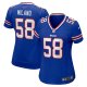 Women's Buffalo Bills Matt Milano Nike Royal Game Jersey