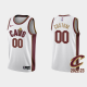 Men's Cleveland Cavaliers Custom 2022-23 Association Edition White Gold is Back NBA Jersey