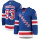 Men's New York Rangers Mika Zibanejad adidas Blue Home Primegreen Player Jersey