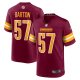 Men's Washington Commanders Cody Barton Nike Burgundy Game Player Jersey