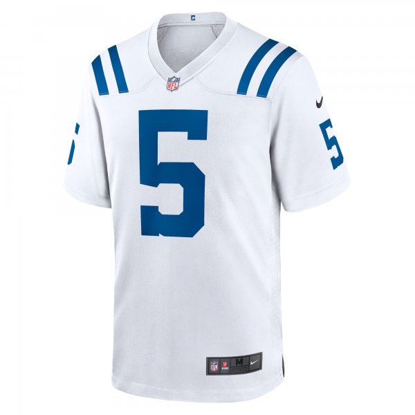 Men's Indianapolis Colts Anthony Richardson Nike White 2023 NFL Draft First Round Pick Game Jersey